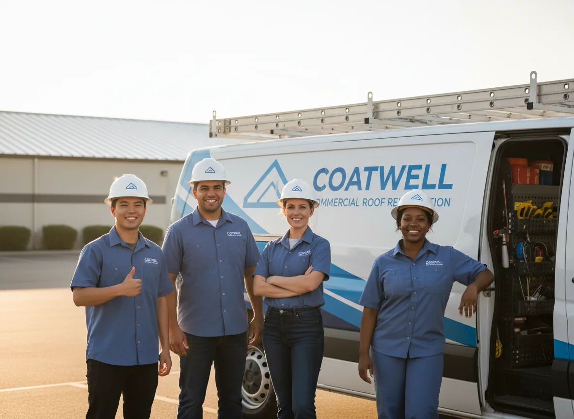 Commercial roof coating company in Turney, MO